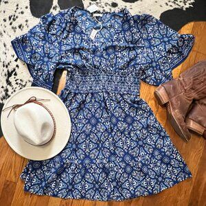 Max Studio Blue Dress